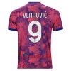 Virallinen Fanipaita Juventus Vlahovic 9 Kolmas Pelipaita 2022-23 - Miesten